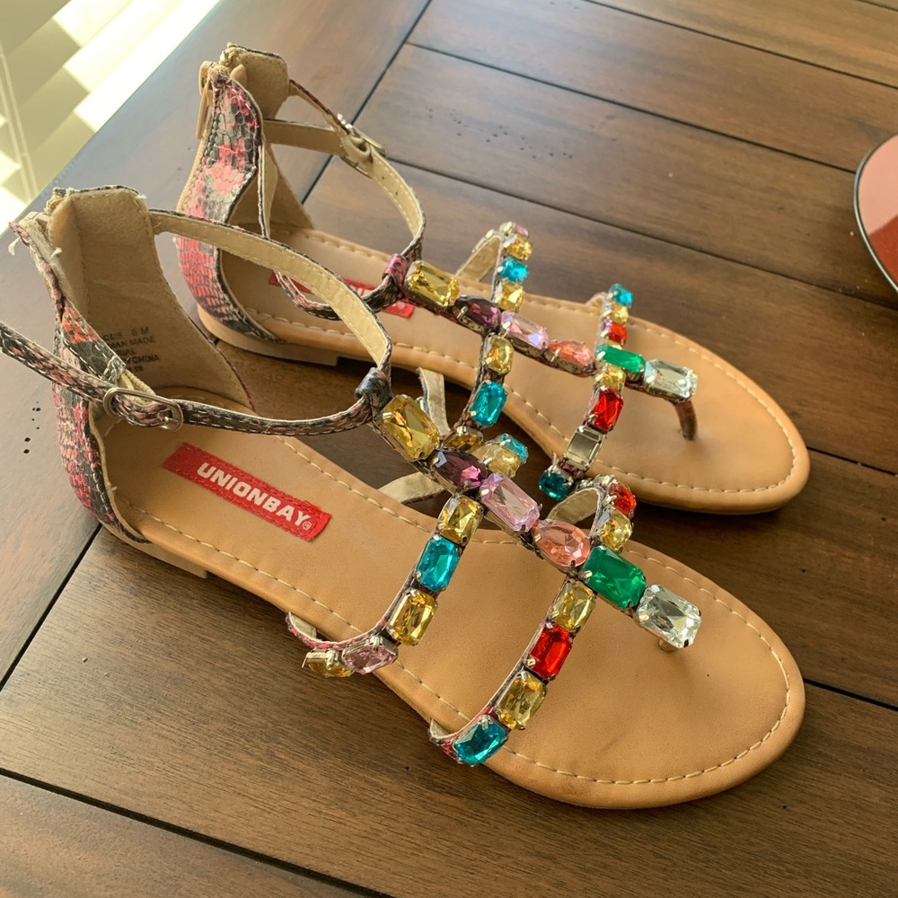 Union Bay Jewel Sandals